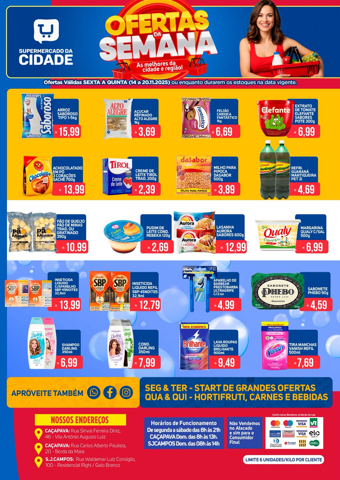 ofertas super da cidade_semana